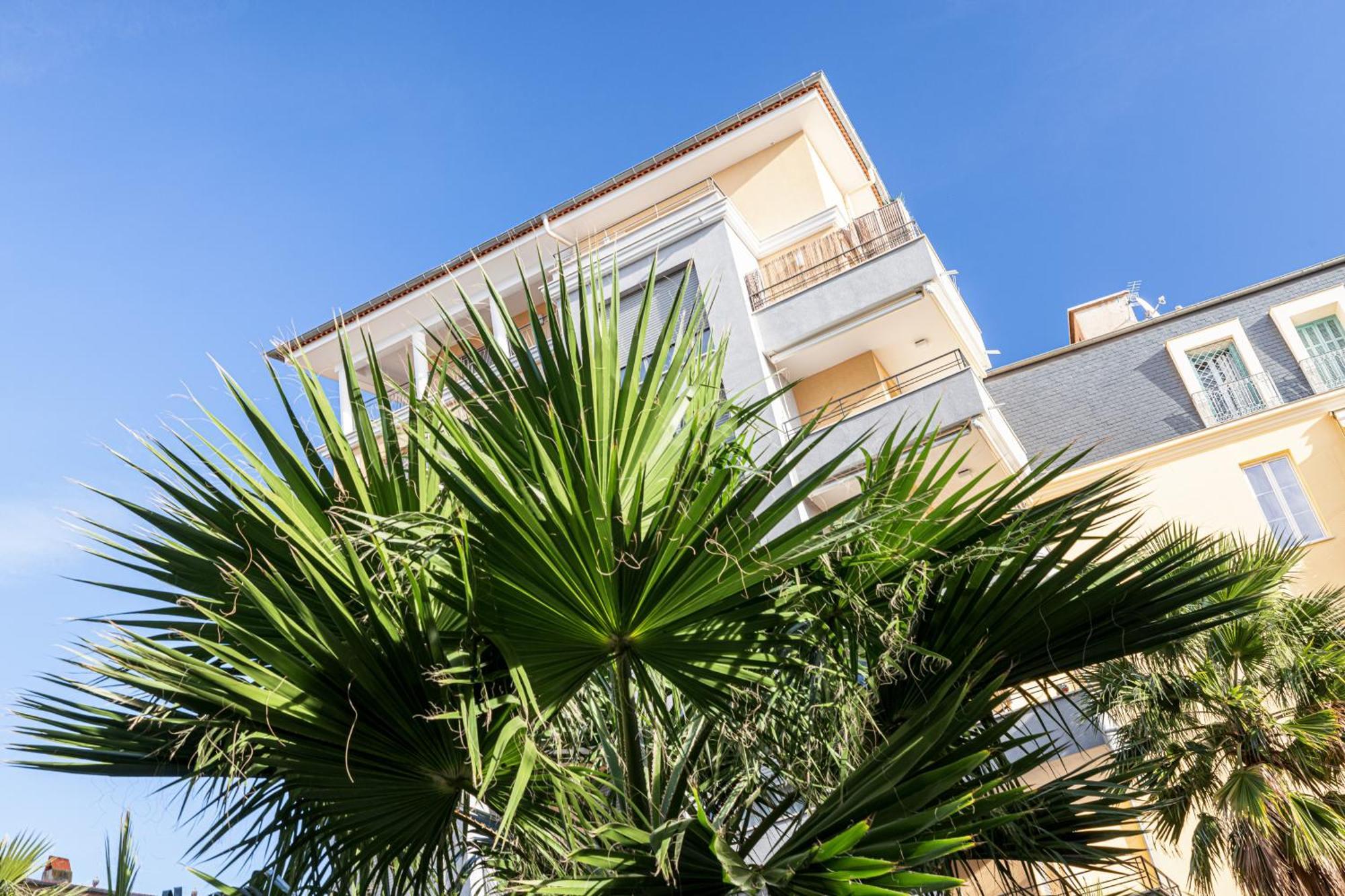 מנטון Studio Centre Terrasse Climatisation 50M Plage מראה חיצוני תמונה